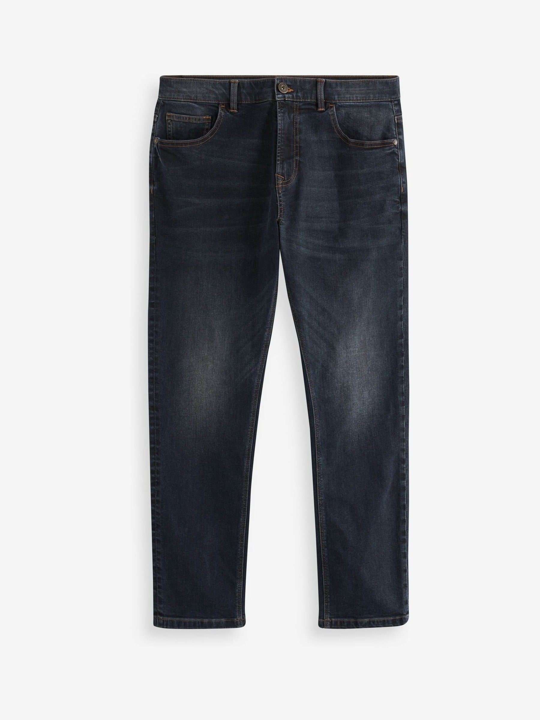 Indigoblauw - Enkele - Slim fit klassieke stretchy jeans