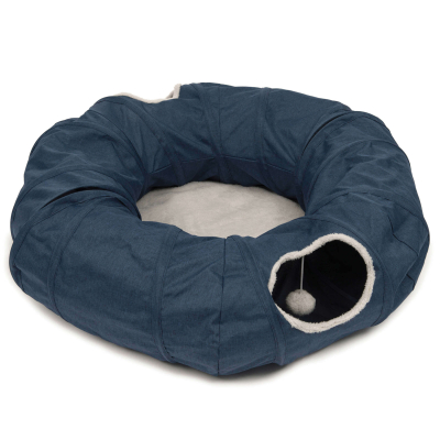Catit Katzenspielzeug Vesper Katzentunnel blau 68x97x28cm