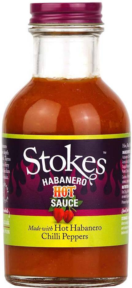 Stokes Habanero hot sauce 285 gr