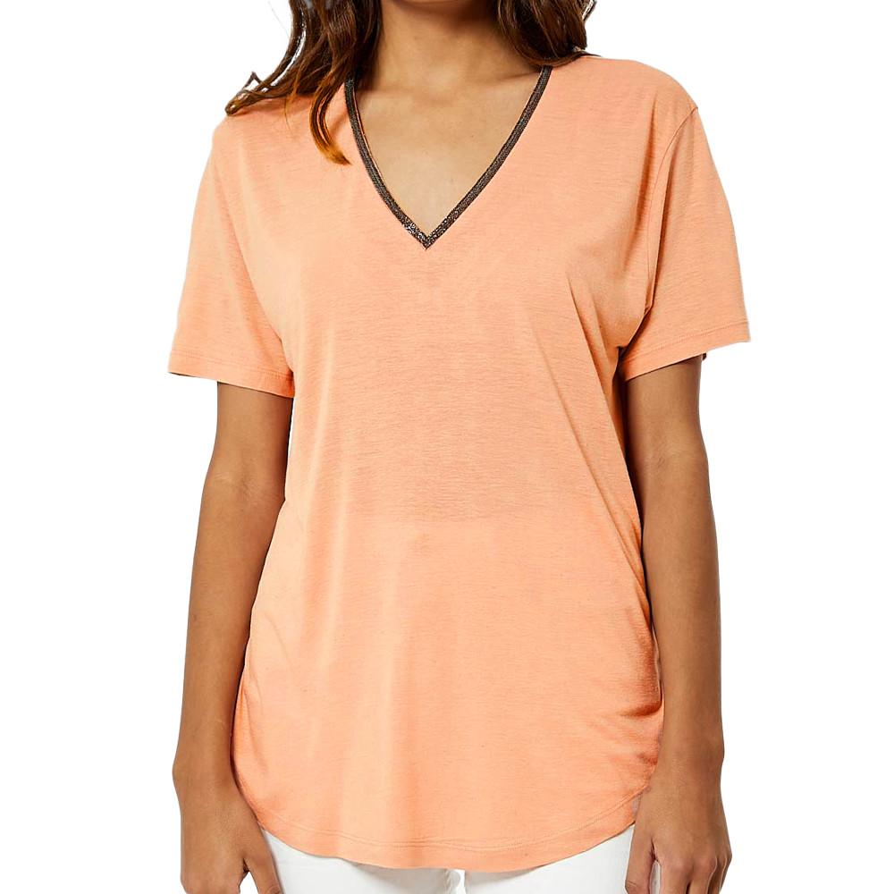 Kaporal T-shirt Orange Femme Kaporal Jorixe