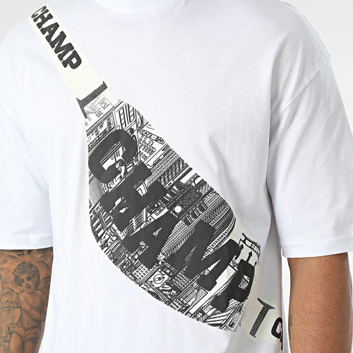 Tee Shirt Large Blanc