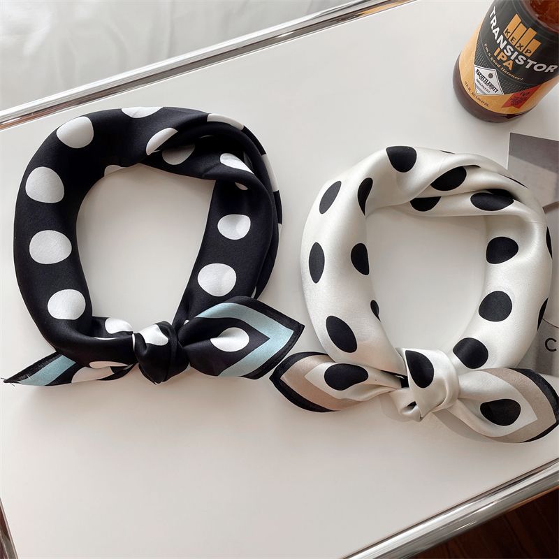 SOCOOL - Zijden sjaal met print (diverse designs)