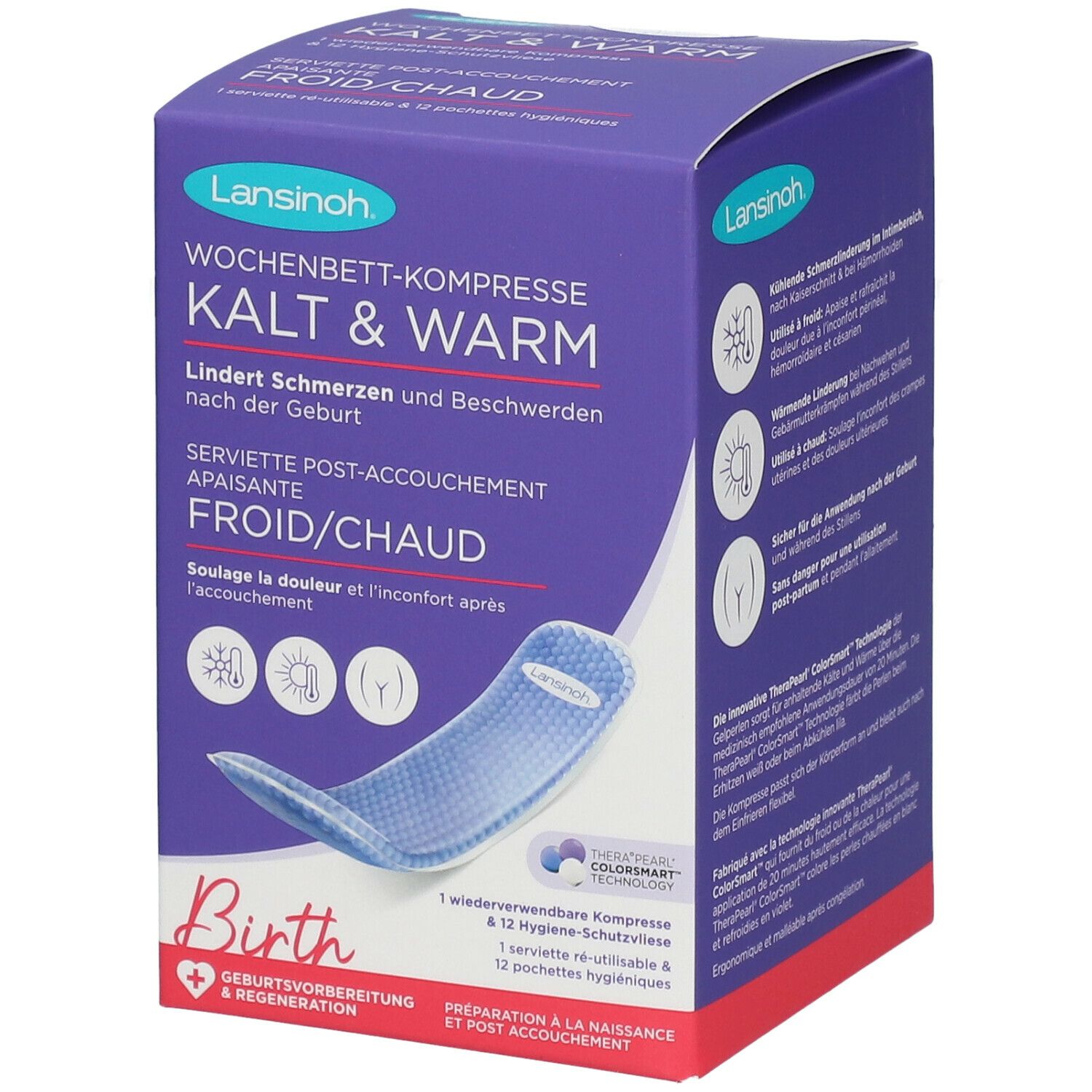 Lansinoh® Wochenbett-Kompresse Kalt & Warm