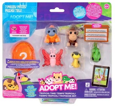 Adopt Me Figursett Tropical Time 6-Pakk
