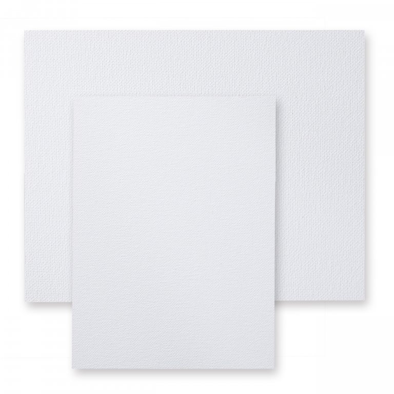 Malplatte (Canvasboard) MDF, kaschiert, grundiert
