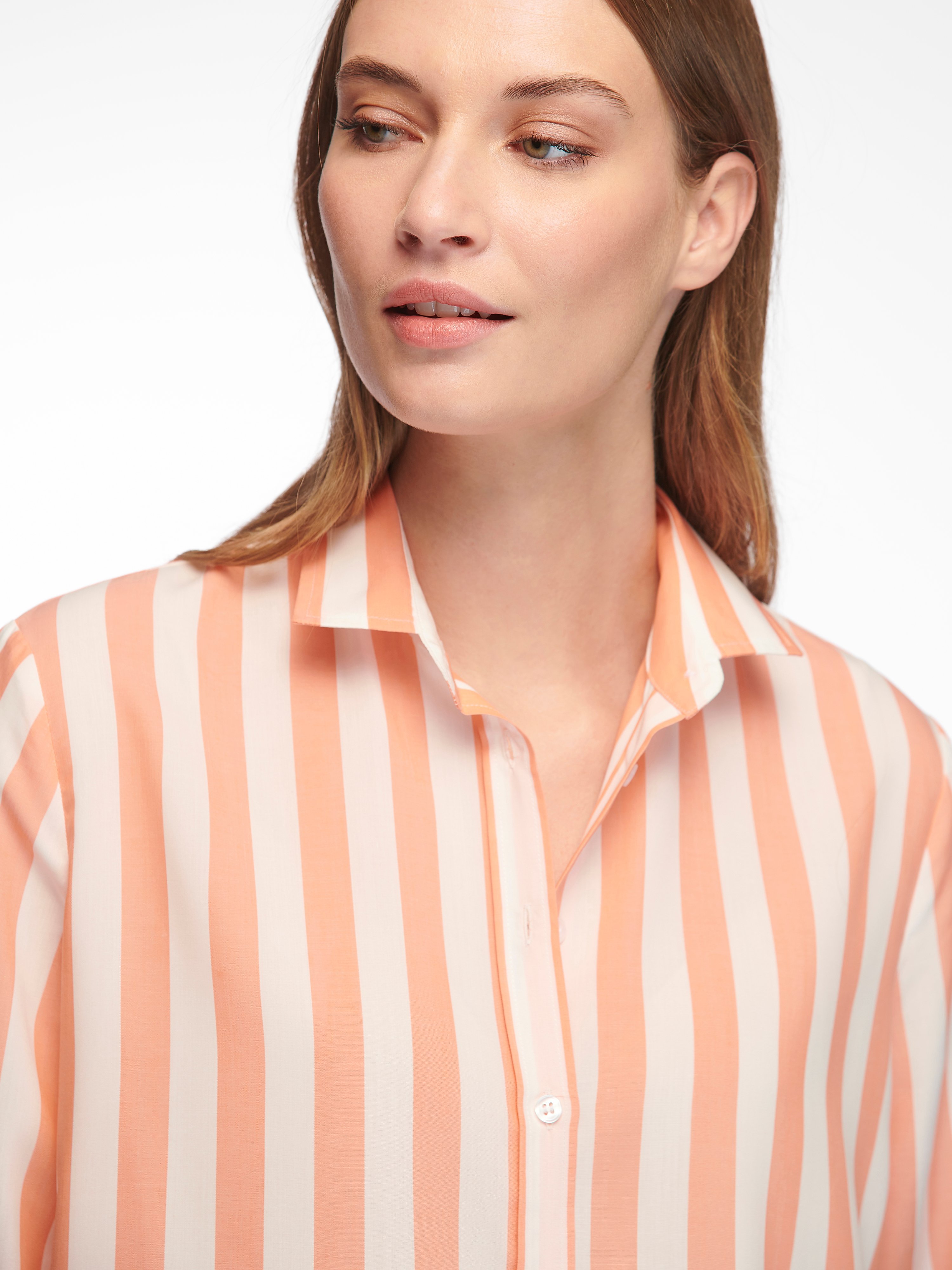 Long-Bluse mit 3/4-Arm