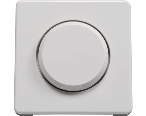 ROTH LANGE 57586 Afdekking met knop voor Dimmer Plus ultra wit