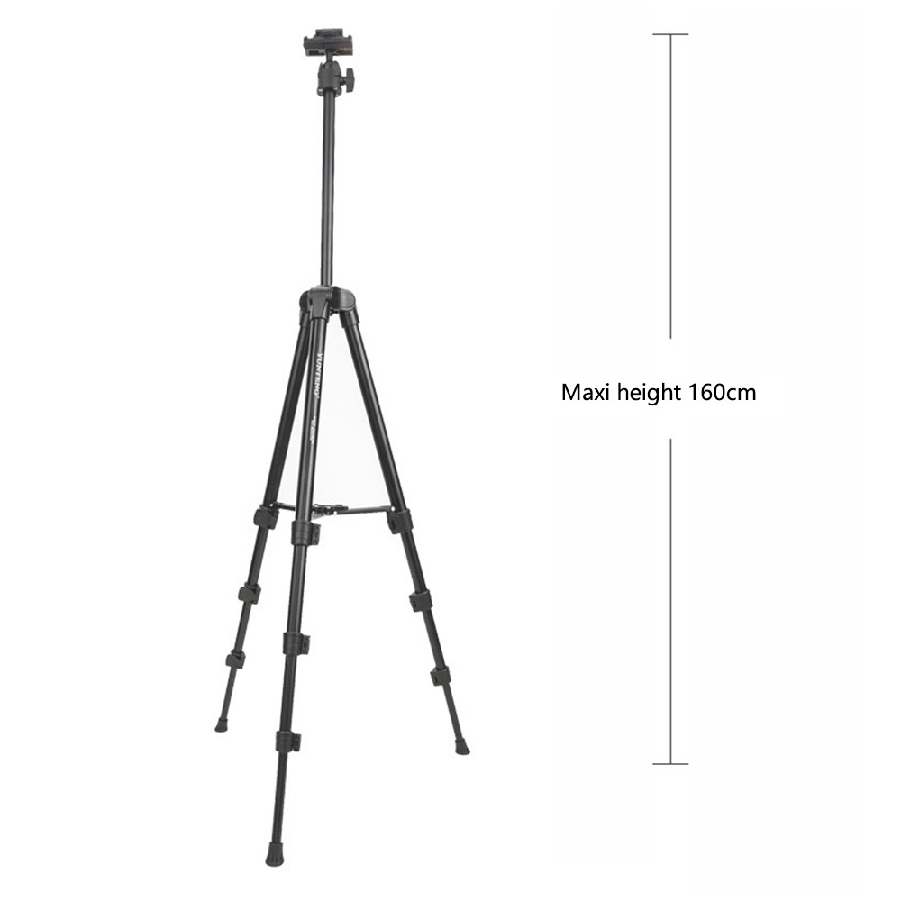 (160cm) 360° Foto / Video Tripod Dreibein Stativ Halterung für Smartphones / DSLR Kamera / GoPro / Insta360   1/4