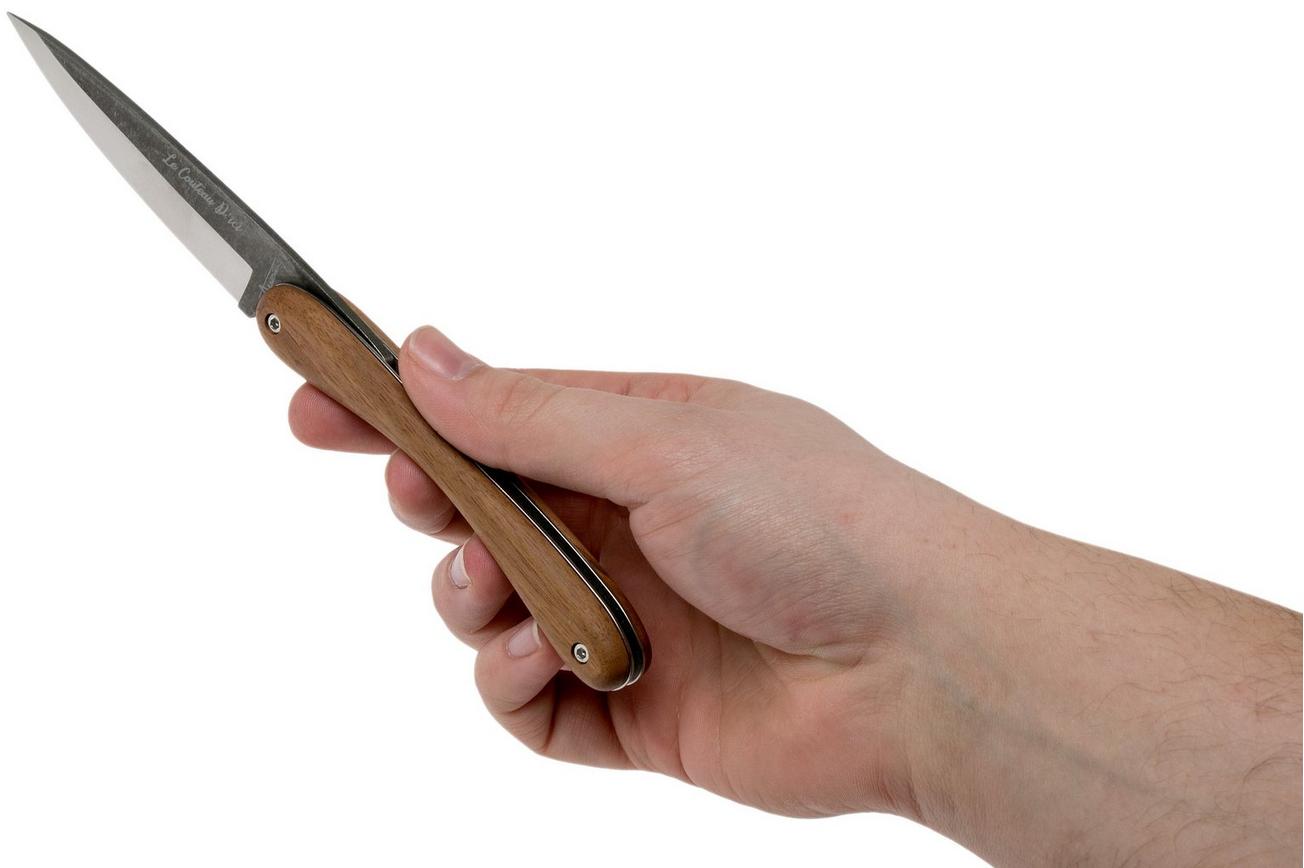 Laguiole en Aubrac Couteau d’ici L0511NOU/LNRB1 Walnut Carbon zakmes