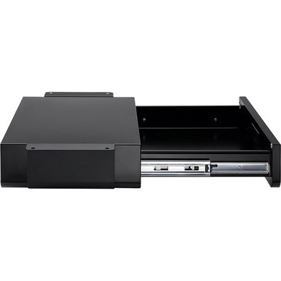 Tiroir de bureau sous table, noir