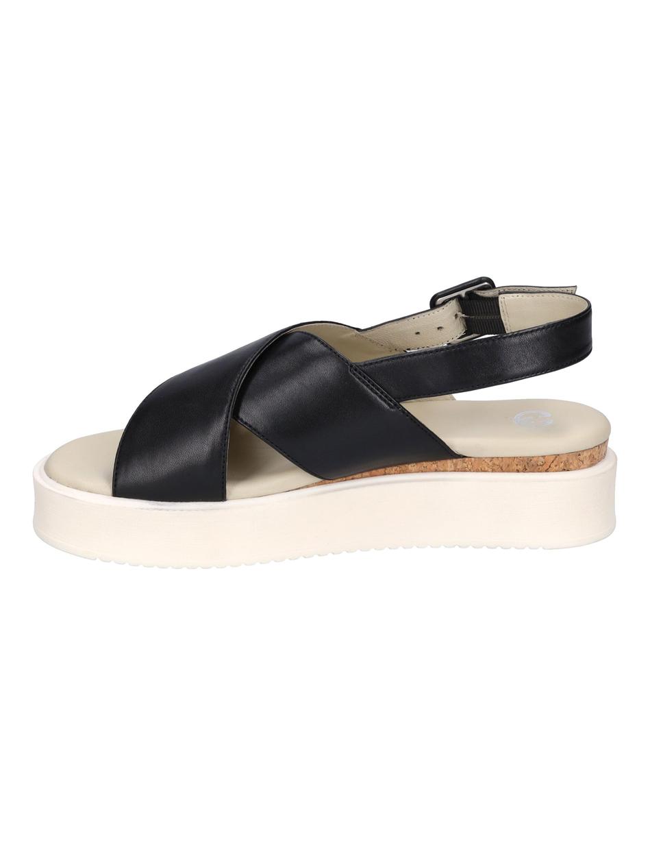 Sandale Cervo 01, schwarz