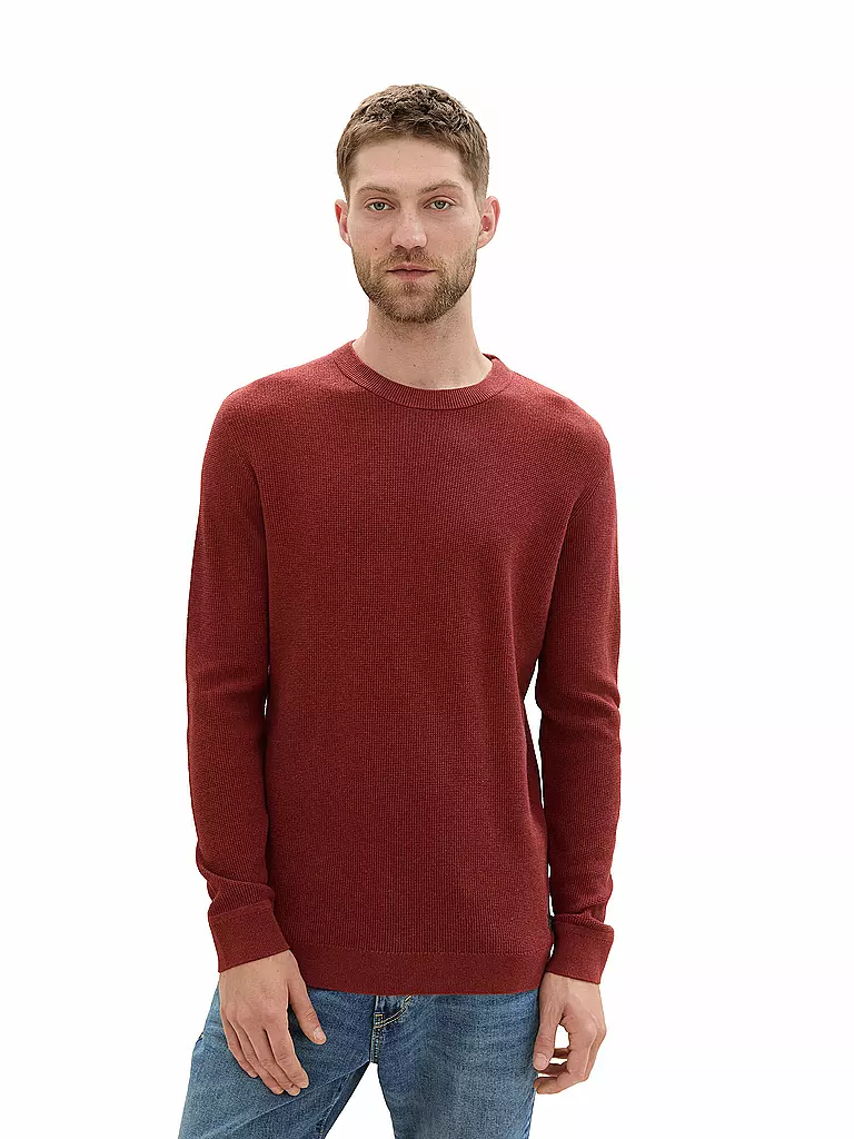 TOM TAILOR Pullover rot