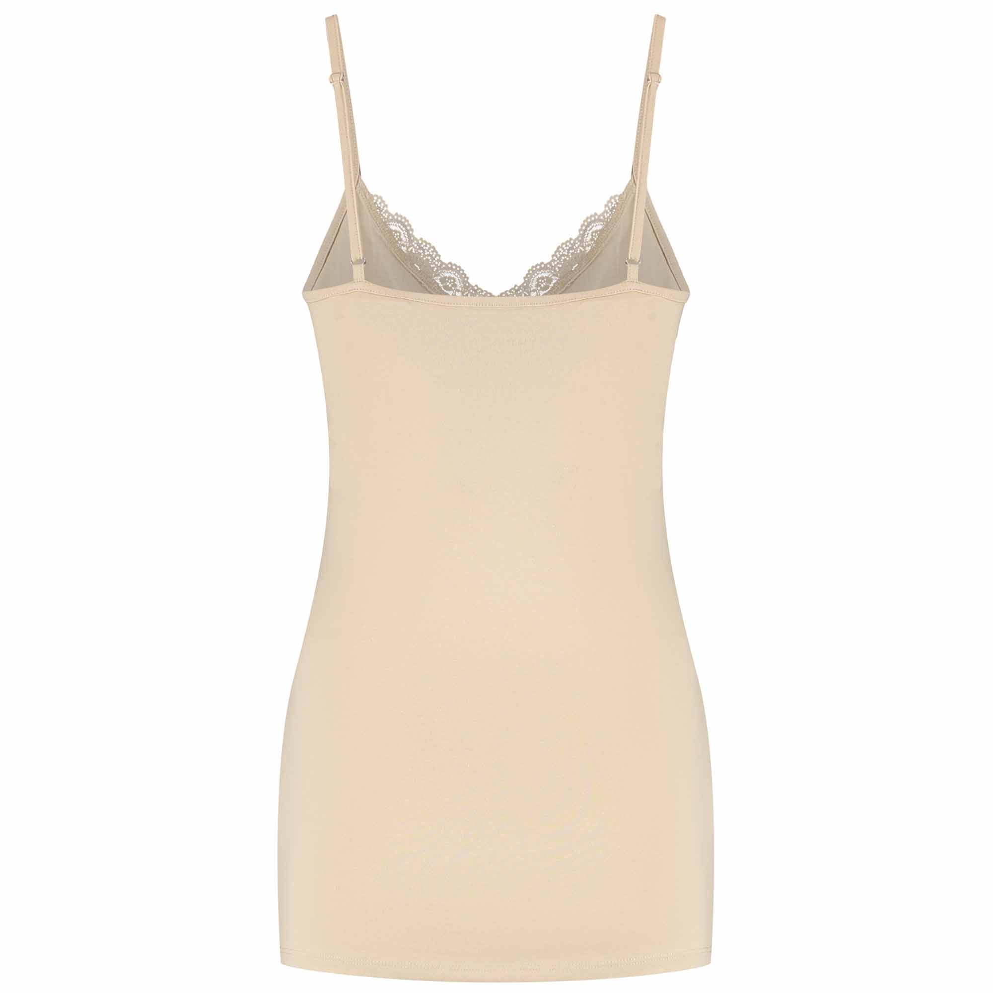 Prénatal zwangerschapstop spaghettibandjes  beige