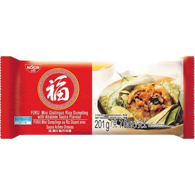 FUKU Mini Kleeftrijst met Abalone Saus Smaak 201g 3stuks