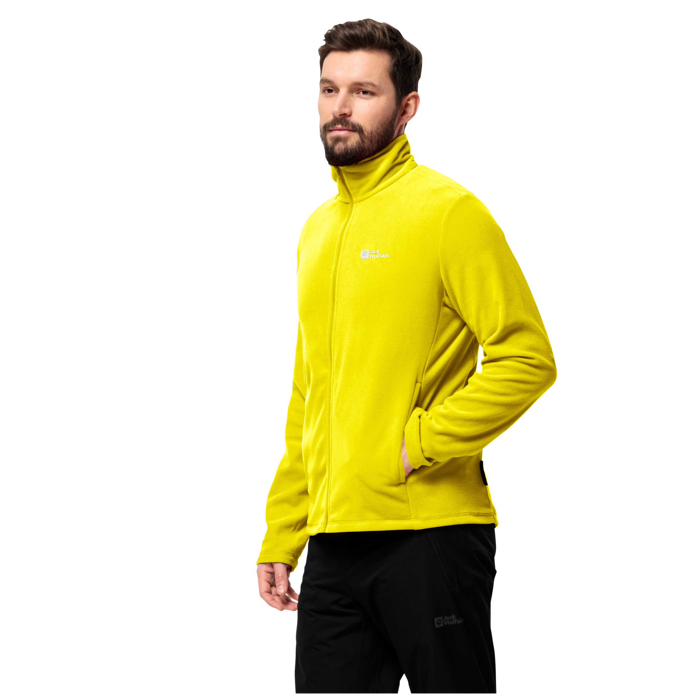 Jack Wolfskin Fleecejacke »TAUNUS FZ M« Windabweisend, atmungsaktiv, Übergangsjacke