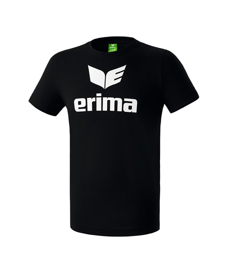 Erima Promo T-Shirt Kids Schwarz Weiss
