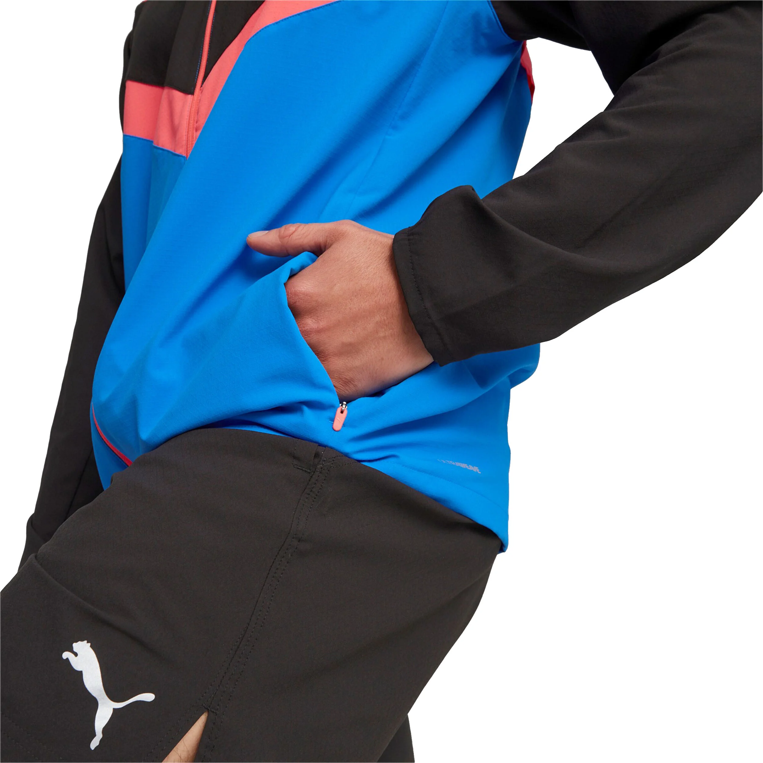 Puma Run Ultraweave Veste Running Hommes - Noir , Bleu