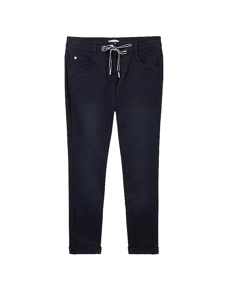 TOM TAILOR Hose Tapered Relaxed Fit blau