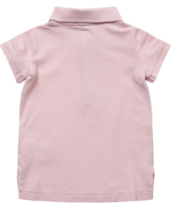 Polo Ralph Lauren Stretch Cotton Mesh Polo Shirt Lyserød
