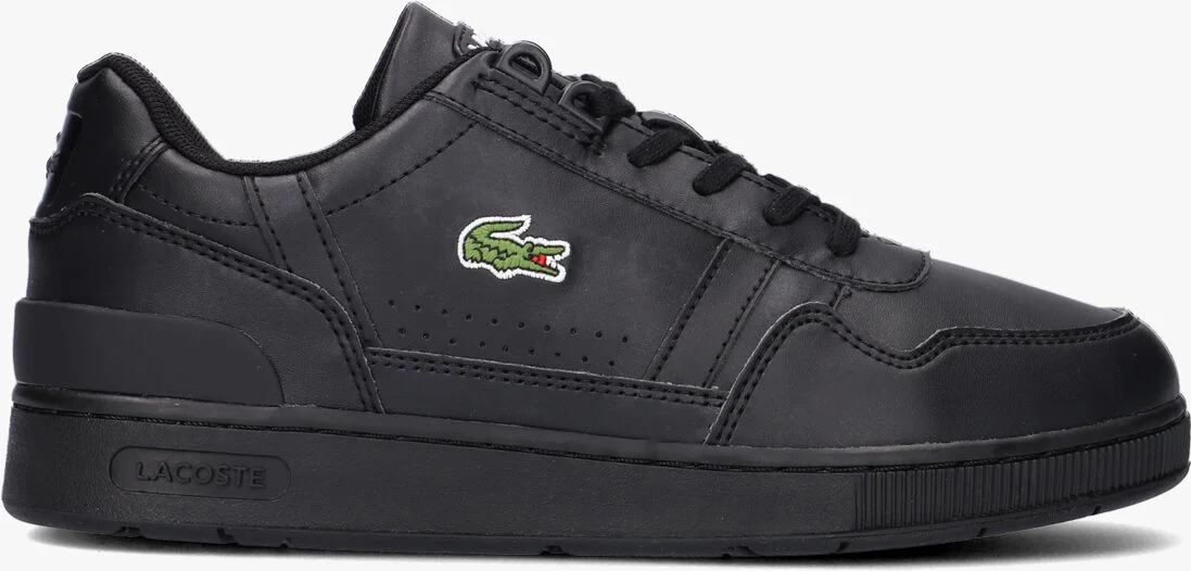 LACOSTE zwarte lacoste lage sneakers t-clip j