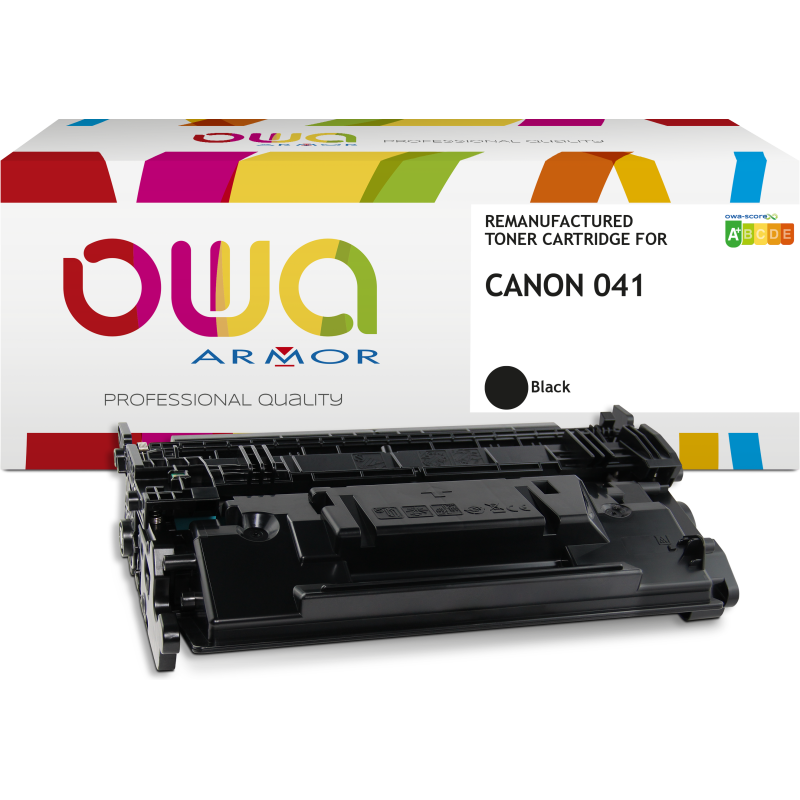 Toner remanufacturé OWA - standard - Noir - pour CANON 041
