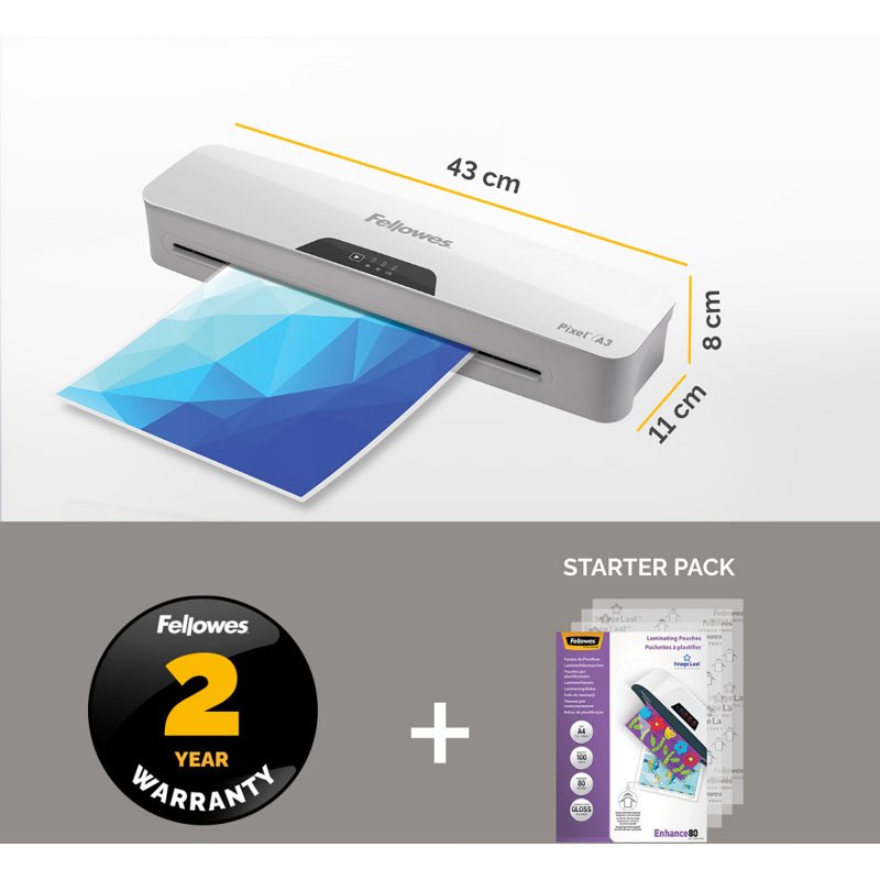 Plastifieuse Pixel A3 Fellowes
