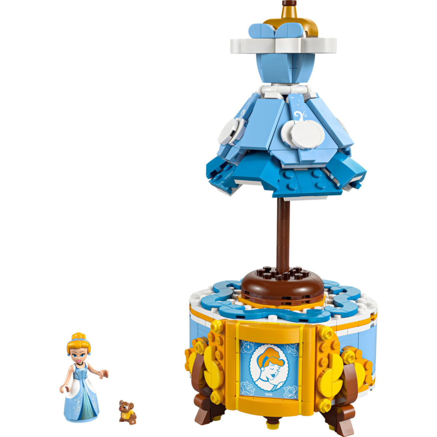 LEGO® ǀ Disney 43266 Princess Cinderellas Kleid - Bauspielzeug mit Figur ab 9 Jahren