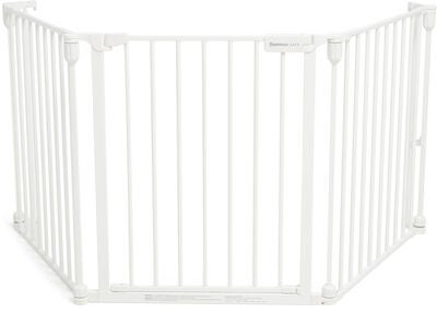 Beemoo SAFE Protect Skrugrind/romdeler 3 Paneler, White