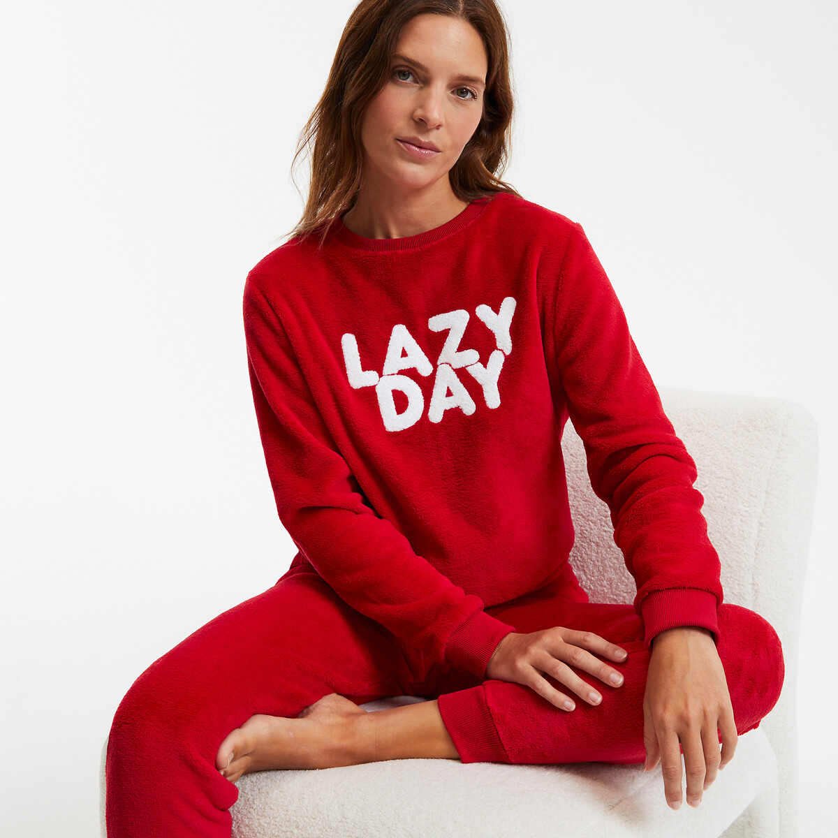 SO'HOME<br>Pijama em tricô de lã