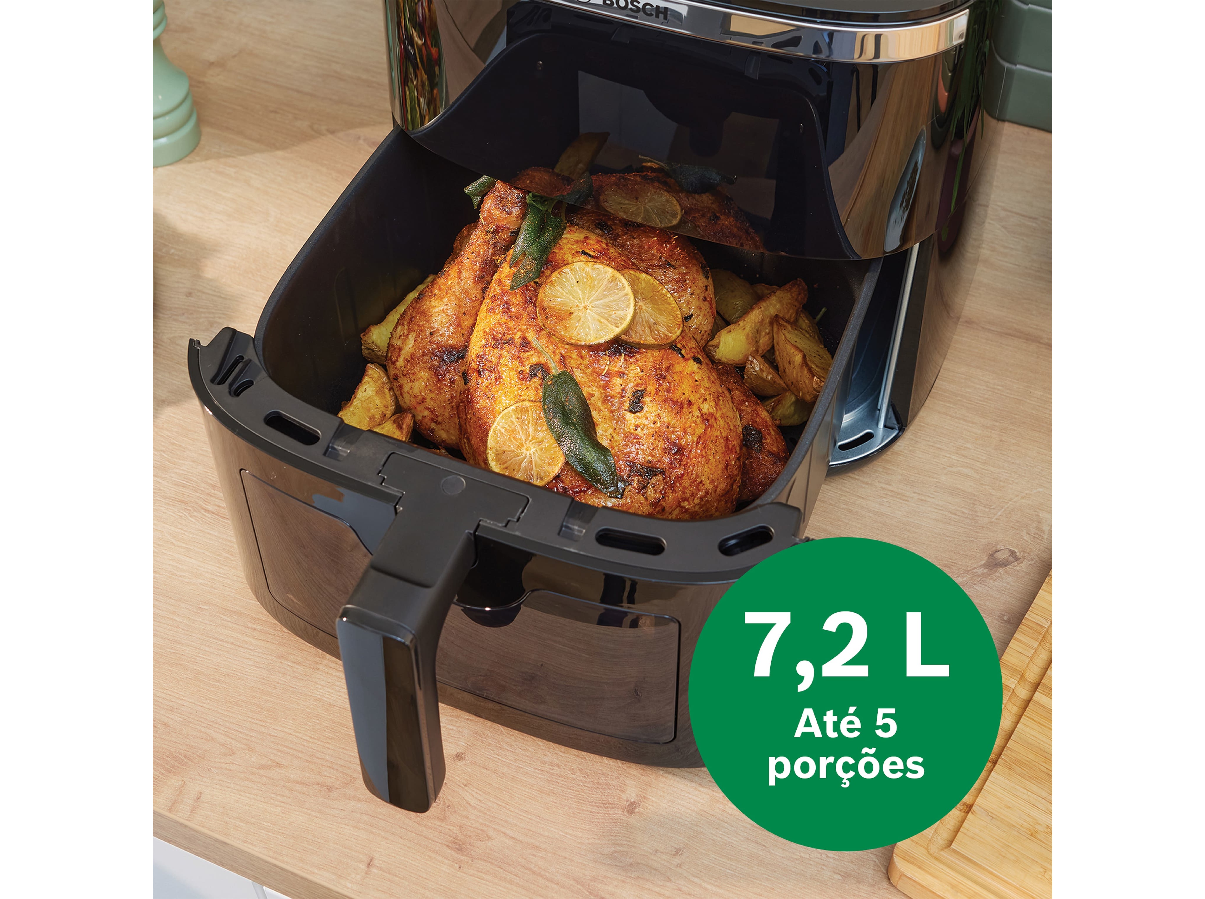 FRITADEIRA AIRFRYER BOSCH MAF671B1 SERIE 6 7.2L