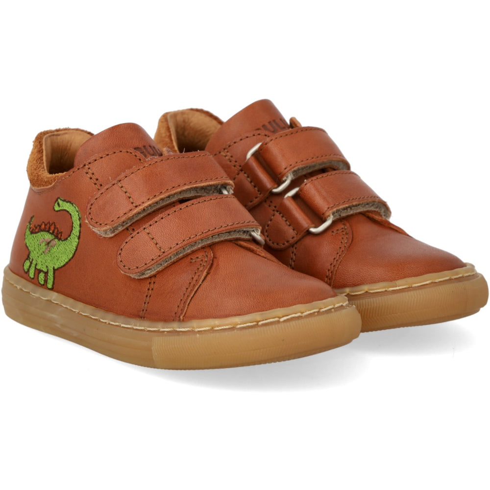 Køb Angulus Cognac/Cognac Sneaker Med Dinobroderi