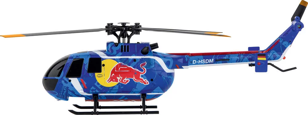 HELICOPTERE RADIOCOMMANDE RED BULL STUNT