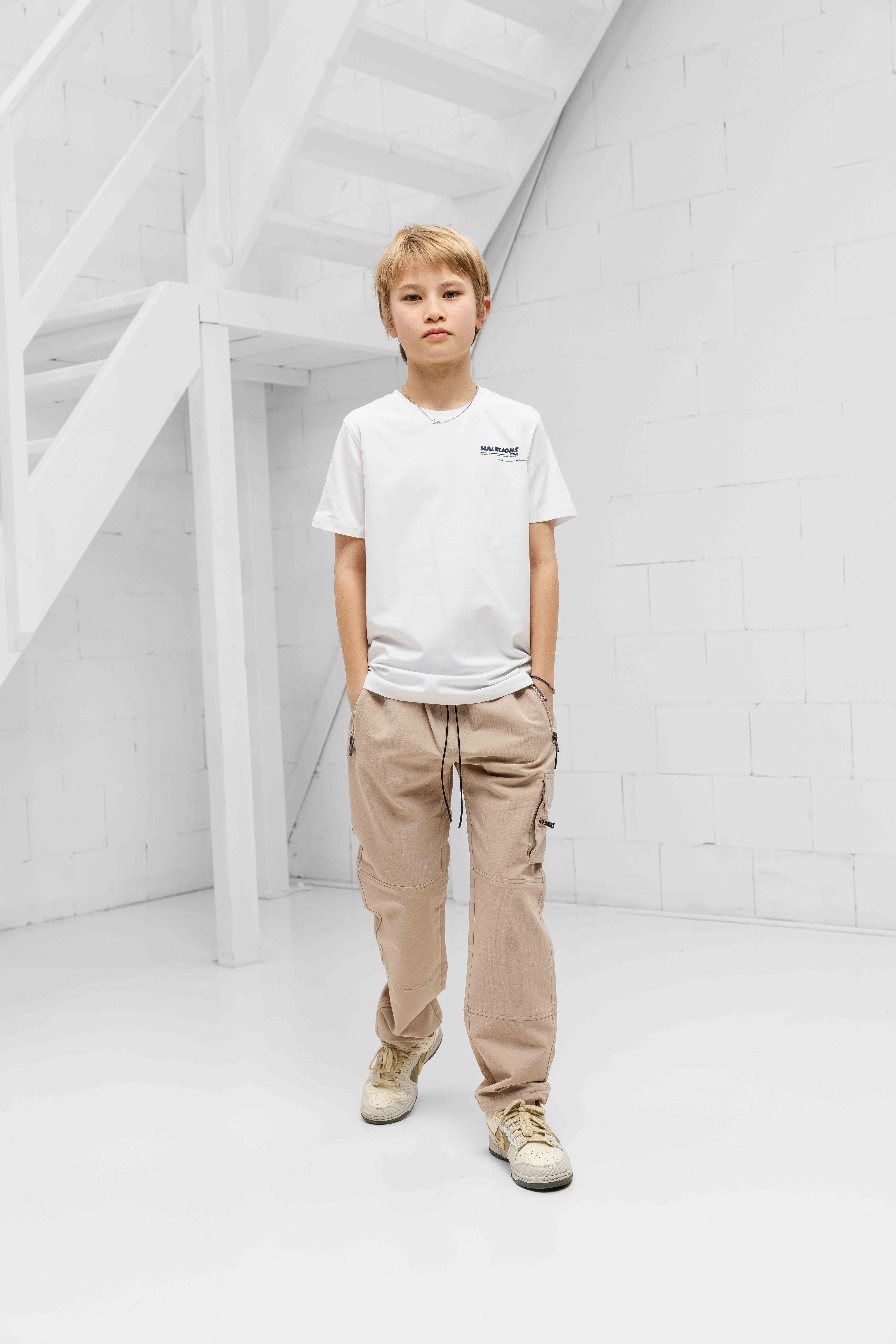 Malelions Paradise T-Shirt Kids Wit