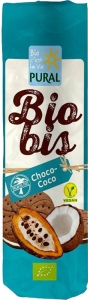 Pural Biobis Weizen Choco-Coco Doppelkeks mit Kokoscreme, 300 g