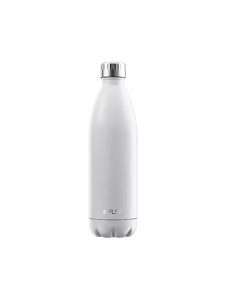 FLSK Isolierflasche - Thermosflasche 1l Weiss weiss