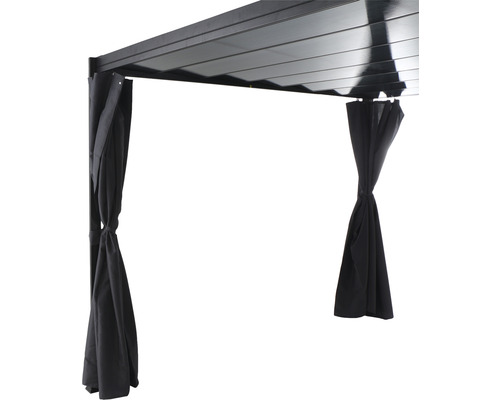 Florence Paviljoen 300x300 cm antraciet
