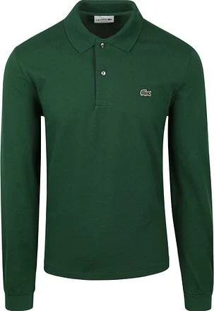 Lacoste Poloshirt Lange mouwen Groen L1312-132 kopen