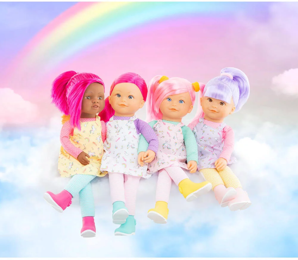 POUPEE - NEPHELIE - 40CM - RAINBOW DOLLS COROLLE