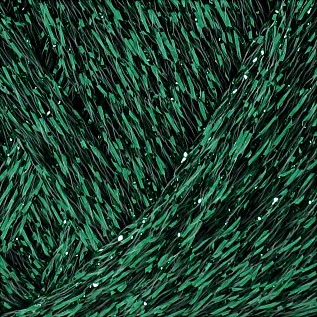 Lurex Garn - L 160 M - Grøn - 25 G