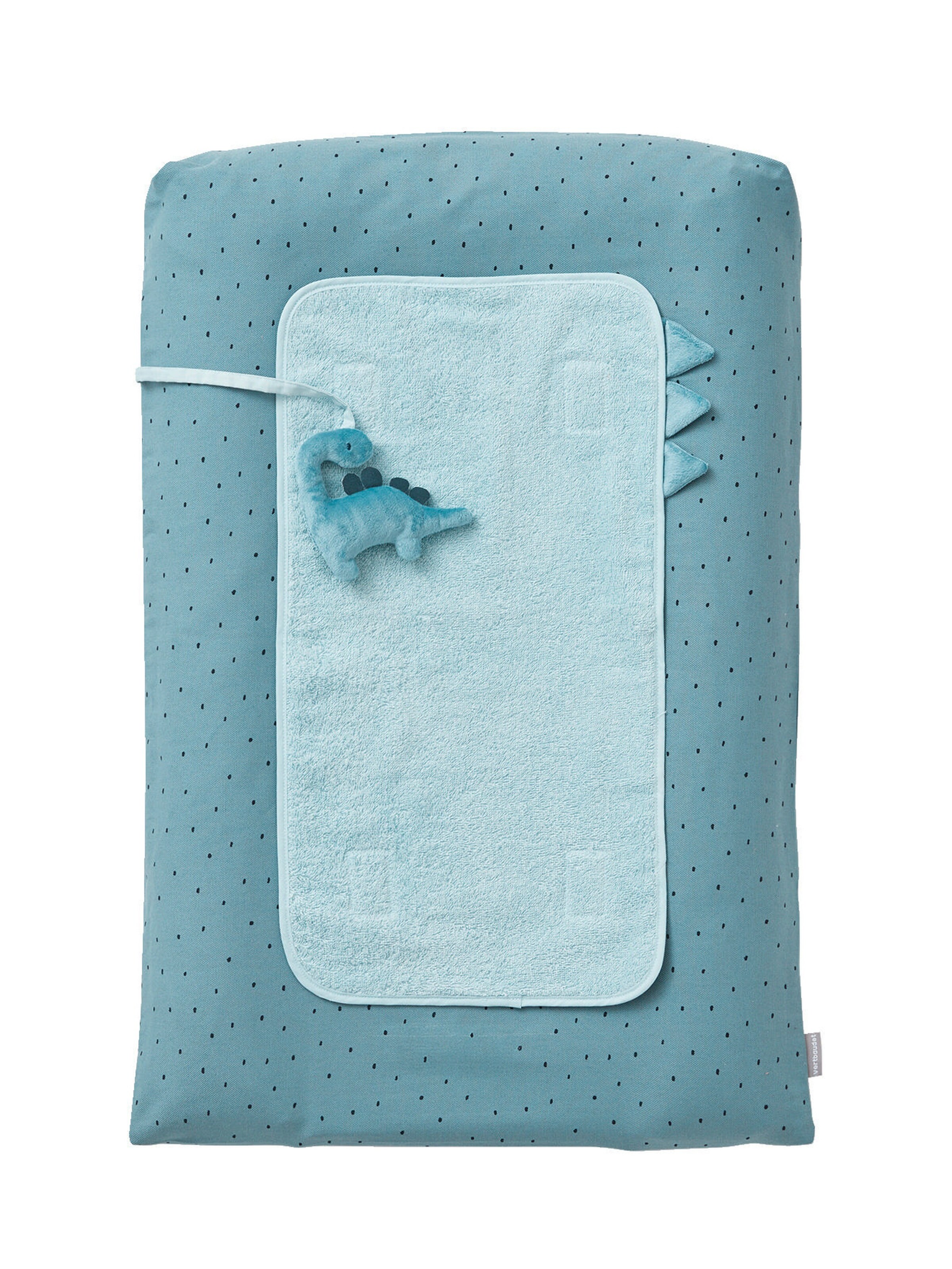 Vertbaudet Baby Wickelauflage KLEINER DINO blau