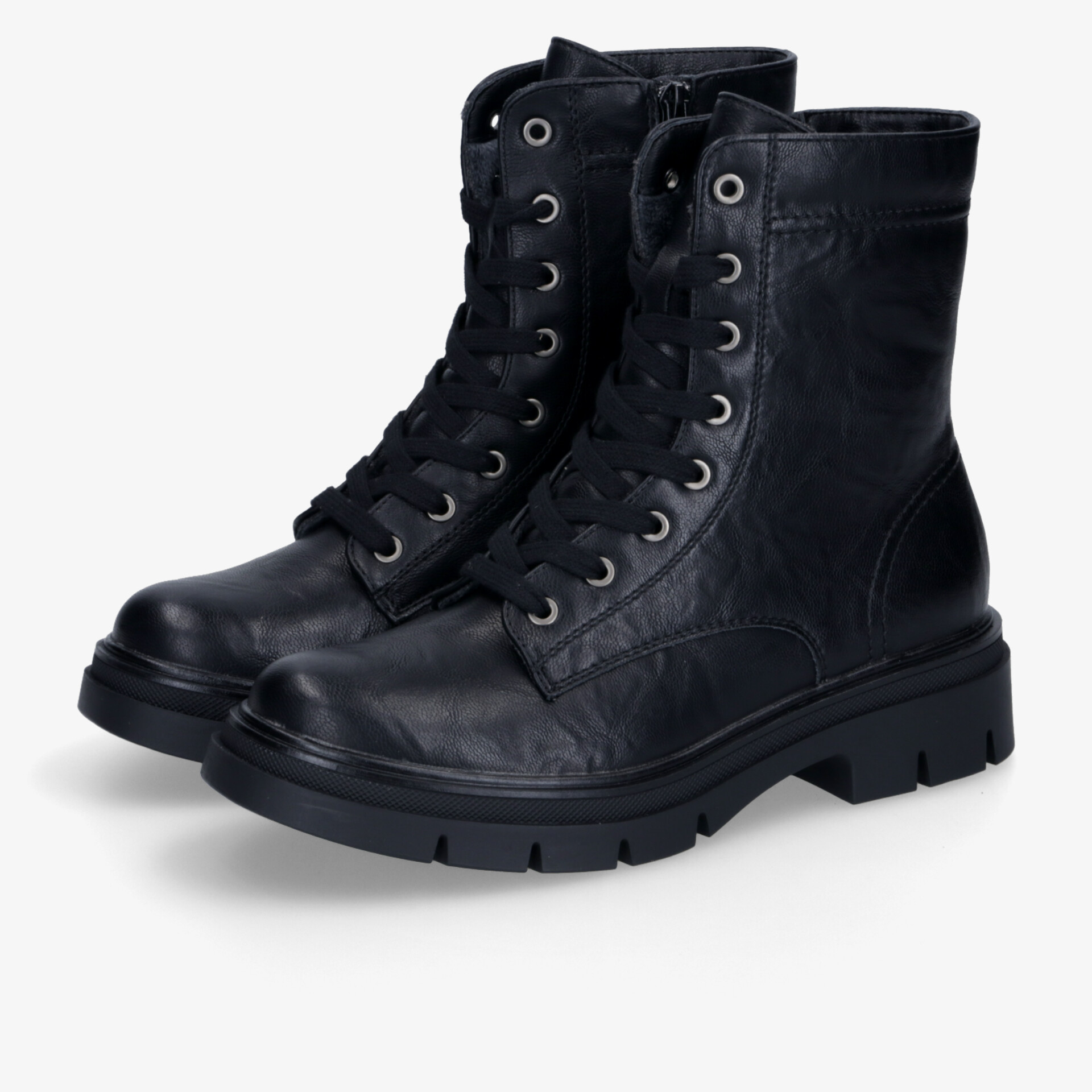street shoes Damen Schnürstiefeletten schwarz
