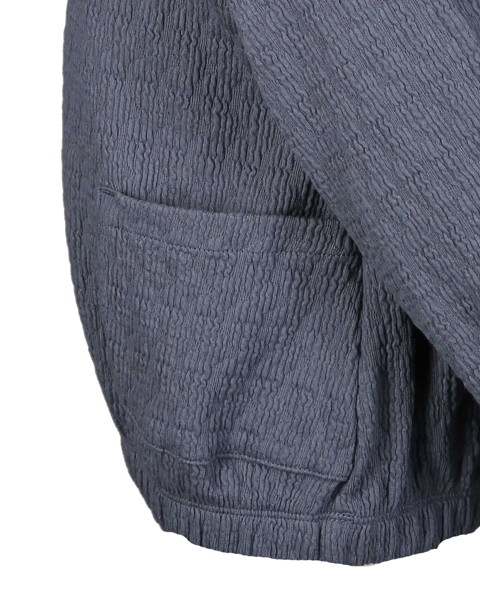 Kapuzen-Sweatshirt JACQUARD in sea