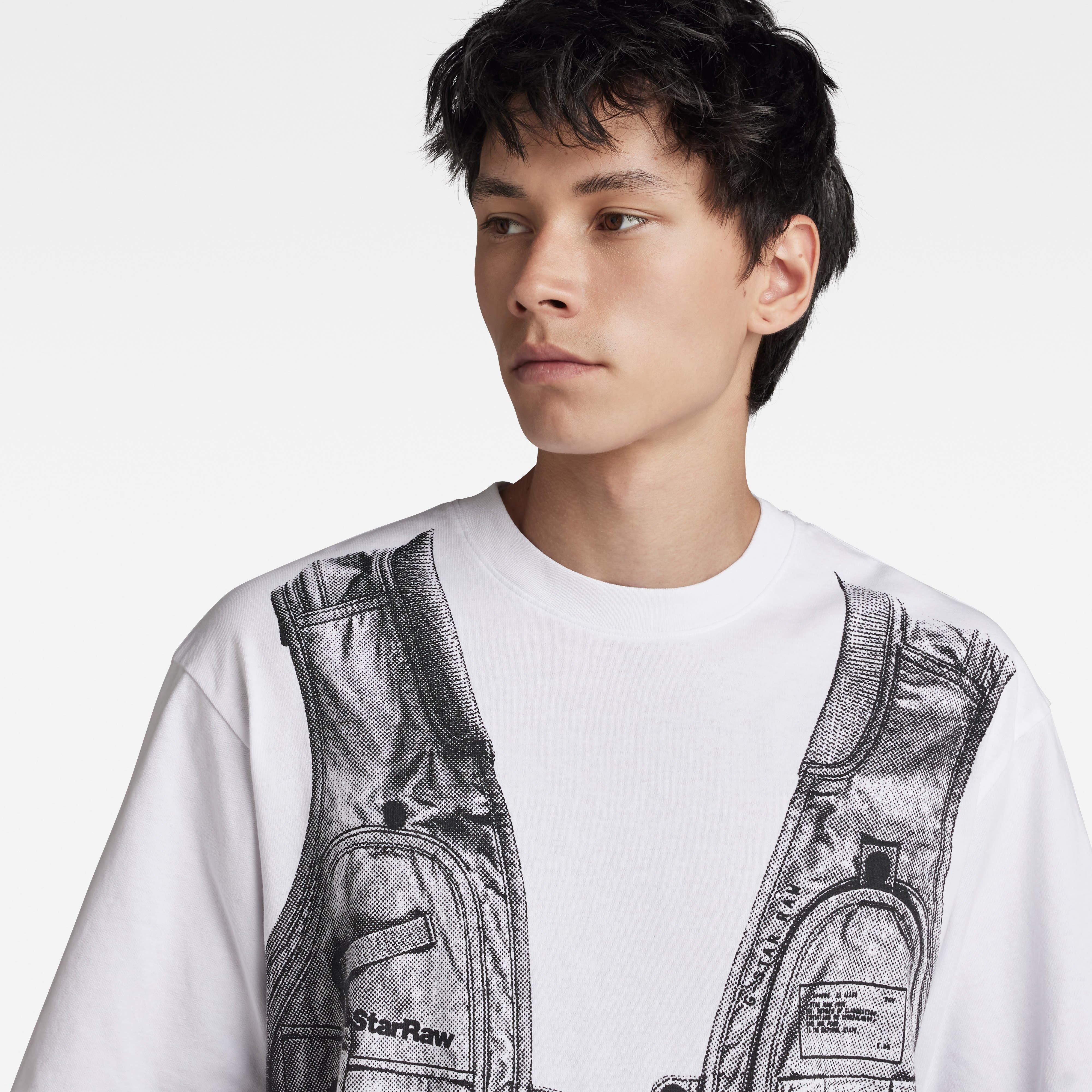G Star Archive Vest Boxy T Shirt
