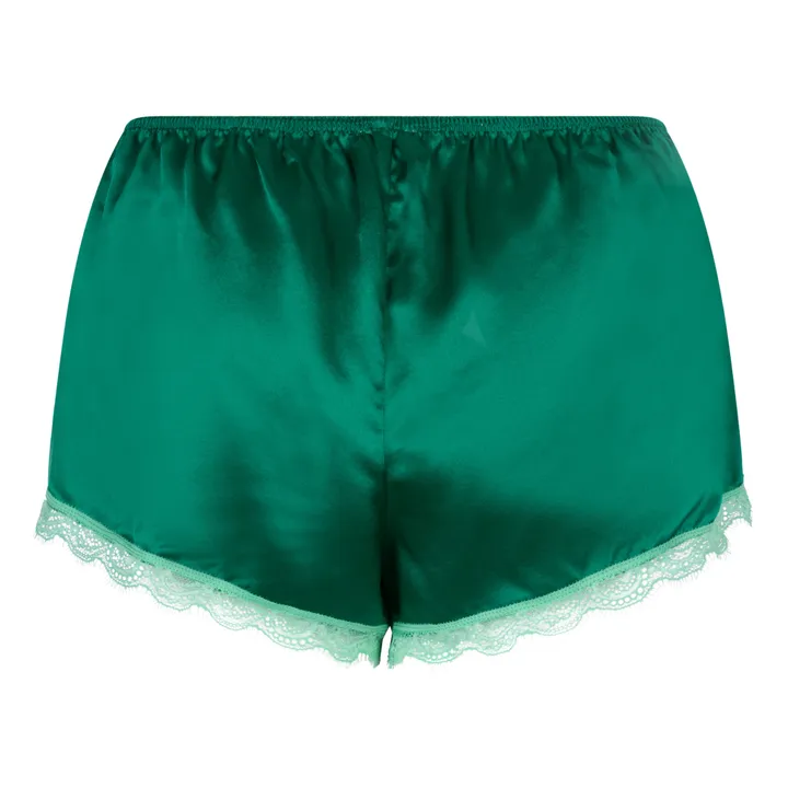 Love Stories Short de Pyjama Apollo Soie | Vert