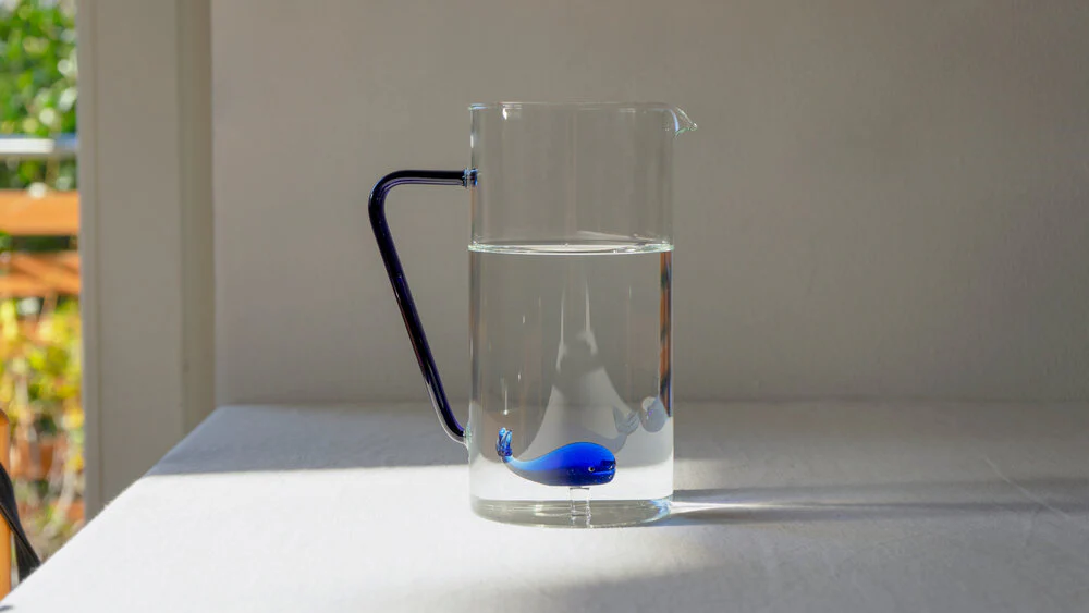 WD lifestyle  Borosilicate karaffel, whale - 1.2 L.