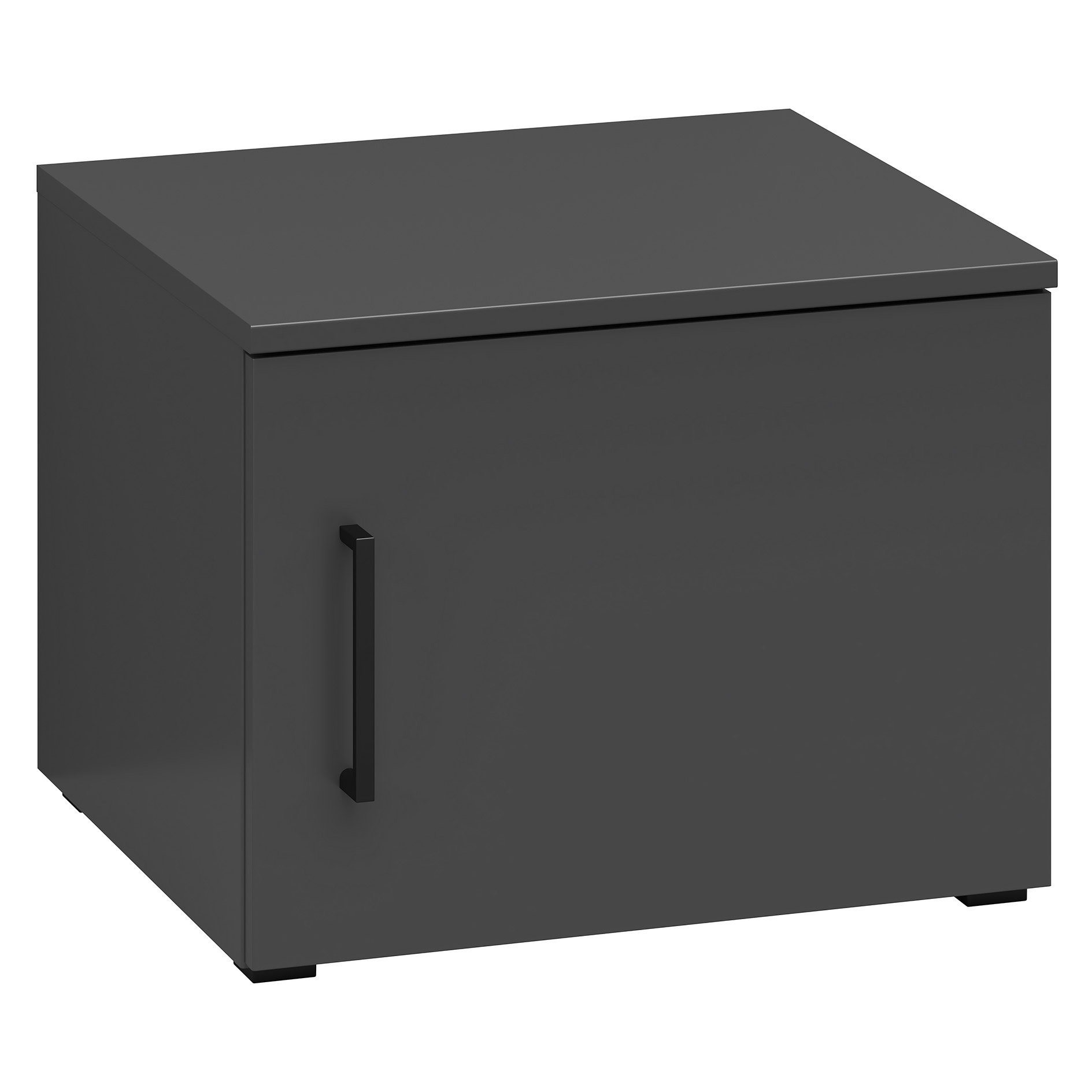 Aufsatzelement - auch hängend verwendbar - anthrazit - Breite 45 cm