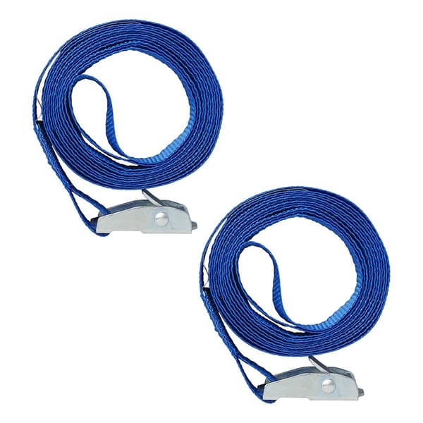 Bind stropp blå med snap-lock 2x 2,5 meter
