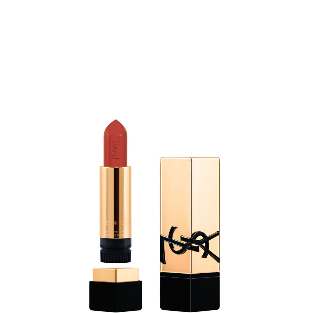 YVES SAINT LAURENT Rouge Pur Couture Rouge à lèvres fini satin - Couleur intense et confort