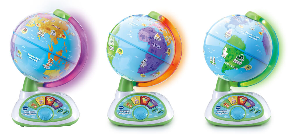 Vtech 80-615904 Interaktiver Junior-Globus