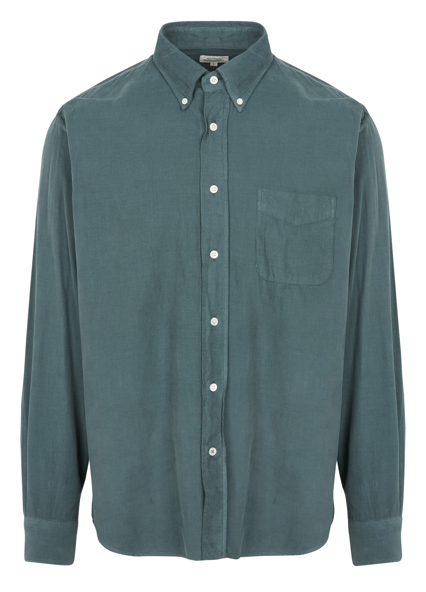 PITT PAT - Chemise col classique en coton| Vert